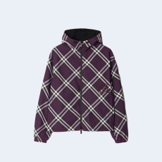 버버리 리버시블 체크 재킷