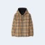 버버리 리버시블 체크 재킷