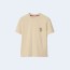 버버리 B 스네이크 코튼 티셔츠 베이지