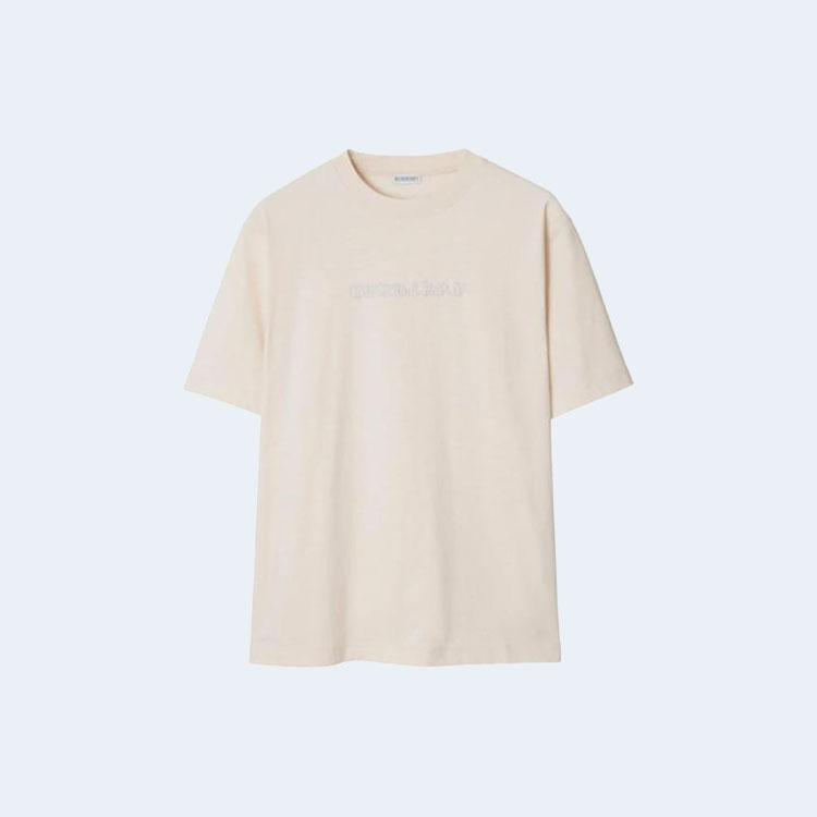 버버리 반팔 티셔츠 베이지