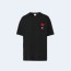 버버리 그래픽 로고 코튼 반팔 티셔츠 블랙