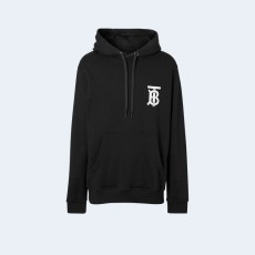 버버리 TB 모노그램 코튼 후드티