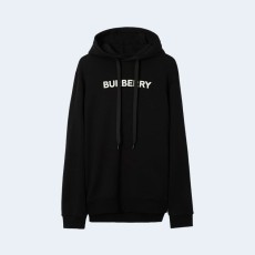 버버리 로고 코튼 후디