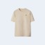 버버리 Bee 로고 코튼 티셔츠 베이지
