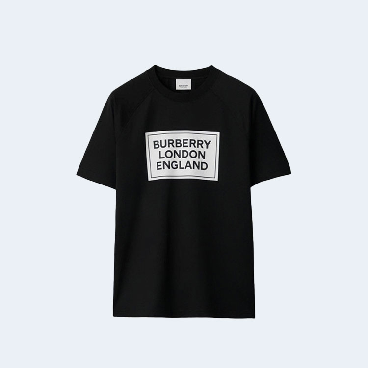 버버리 로고 라운드 티셔츠 80843481