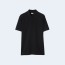 버버리 코튼 폴로 셔츠 블랙