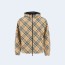 버버리 리버시블 체크 트래퍼드 자켓 베이지