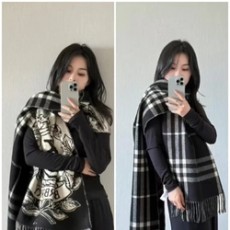 버버리 캐시미어 머플러