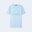 베르사체 메두사 로고 티셔츠 스카이 블루