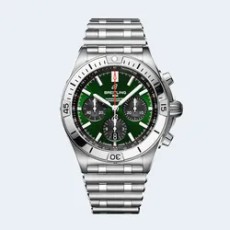 브라이틀링 크로노맷 그린 다이얼 브슬