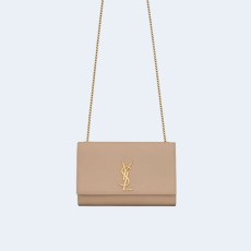 생로랑 케이트 미디엄 백 브라운