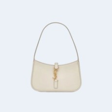 생로랑 LE 5 A 7 미니 백 화이트 골드