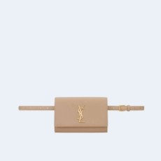 생로랑 그랑 드 뿌드르 KATE 벨트백 베이지