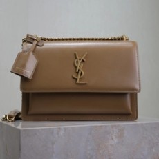 생로랑 선셋백 미듐 금장