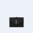 생로랑 엔벨로프 스몰 지갑 블랙 골드