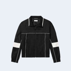 생로랑 테디 아플리케 새틴 자켓