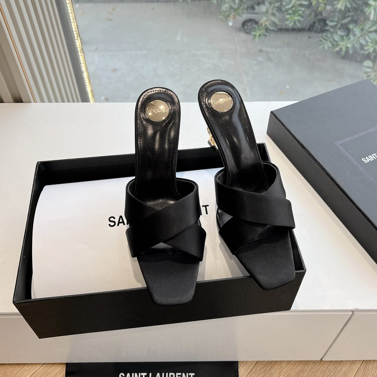 생로랑 오피움 85 새틴 뮬