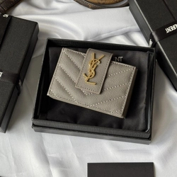 생로랑 아코디언 카드지갑 607907