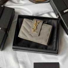 생로랑 아코디언 카드지갑 607907