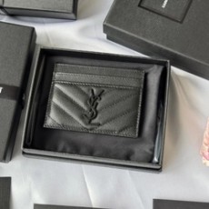 생로랑 모노그램 카드 지갑 423291