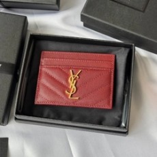 생로랑 모노그램 카드 지갑 423291