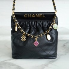 샤넬 22백 미니 버킷백 금장