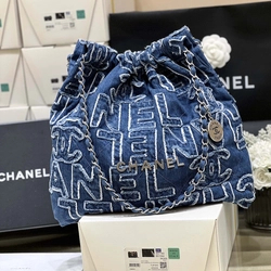 샤넬 24A 데님 레이지 필링 22백