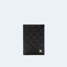 샤넬 캐비어 여권 지갑