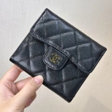 샤넬 클래식 캐비어  금장