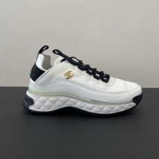 샤넬 믹스드파이버 화이트 금장 스니커즈