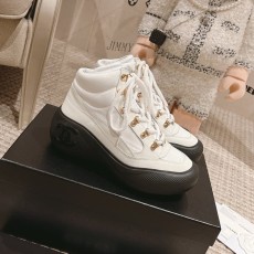 샤넬 23K 레이스업 하이탑 스니커즈