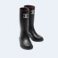 샤넬 카우초크 블랙 부츠