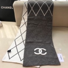 샤넬  양모 100% CC 로고 머플러