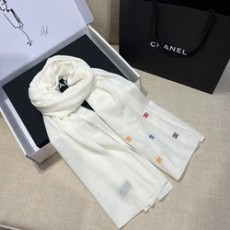 샤넬 양모 로고 머플러