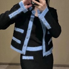 샤넬 24SS 신상 양모 가디건