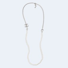 샤넬 롱 목걸이