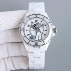 샤넬 24SS 마드모아젤  J12 라 파우자 38 MM