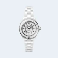 샤넬 화이트 세라믹 인덱스 33mm
