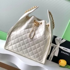샤넬 25c 뉴호보백 샤이니 카프스킨 40