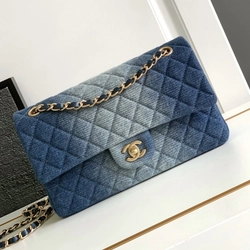 샤넬 클래식 데님 미디엄 체인백