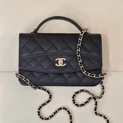 샤넬 25c 크루즈 WOC 탑핸들 미니백