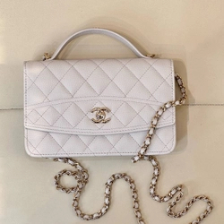 샤넬 25c 크루즈 WOC 탑핸들 미니백