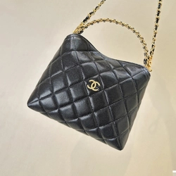 샤넬 24A 시즌백 체인 버킷백 핸들 미니 숄더백