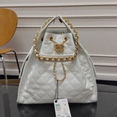 샤넬 25c 뉴호보백 샤이니 카프스킨 40