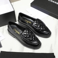 샤넬 턴락 로퍼 블랙 퀼팅