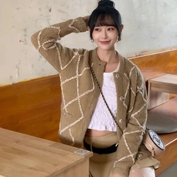 샤넬 코코네이지 퀄팅 니트 가디건 자켓