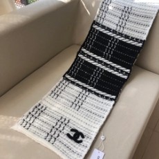 샤넬  양모 100% CC 로고 머플러