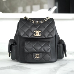 샤넬 23K 뉴 듀마백 스몰 블랙
