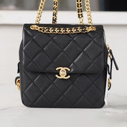 샤넬 멜로디 백팩 캐비어 AS3108