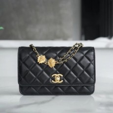 샤넬 미니 더블체인 WOC